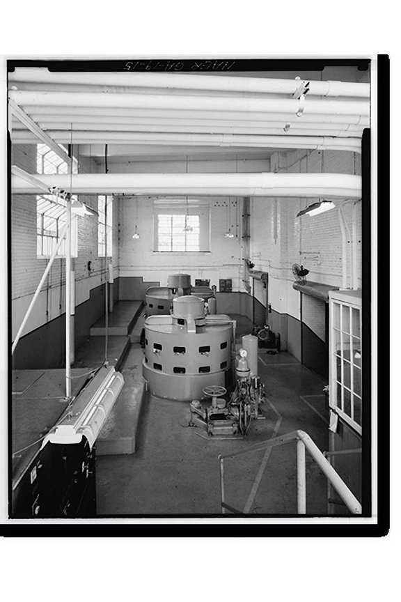 Historic Print, Sibley Manufacturing Company, 1717 Goodrich Street, Augusta Canal, Augusta, Richmond County, GA - 15, 16" x 20"