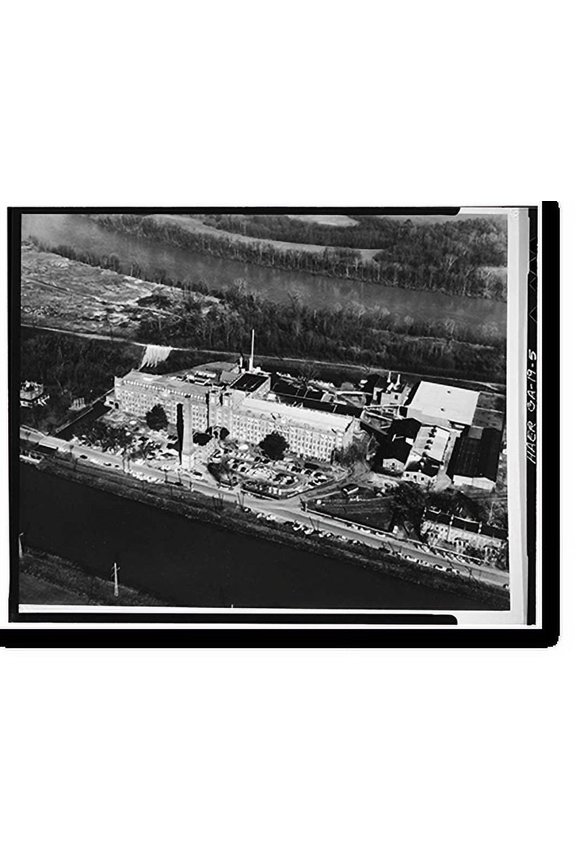 Historic Print, Sibley Manufacturing Company, 1717 Goodrich Street, Augusta Canal, Augusta, Richmond County, GA - 5, 18" x 24"