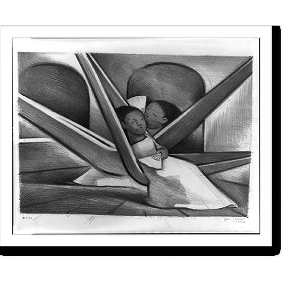 Historic Print, Siesta, Yucatan, 16" x 20"