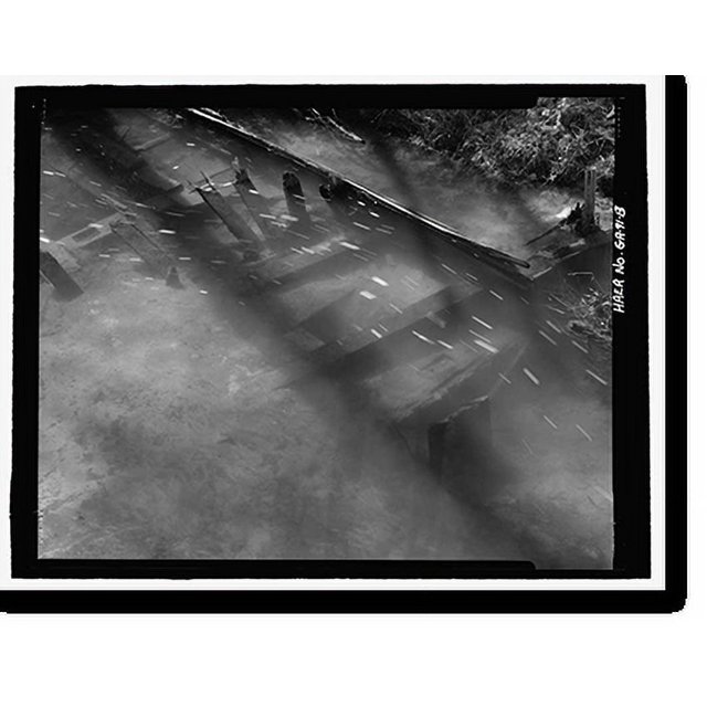 Historic Print, Silas C. Read Sawmill, Outlet of Maxwell Lake near