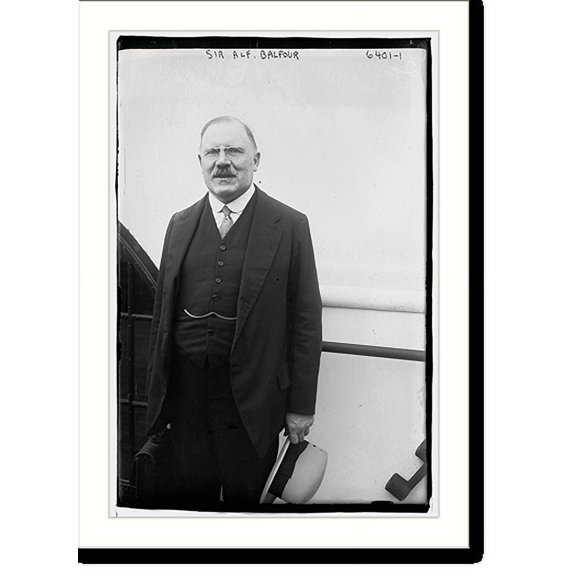 Historic Print, Sir Alf. Balfour, 16" x 20"
