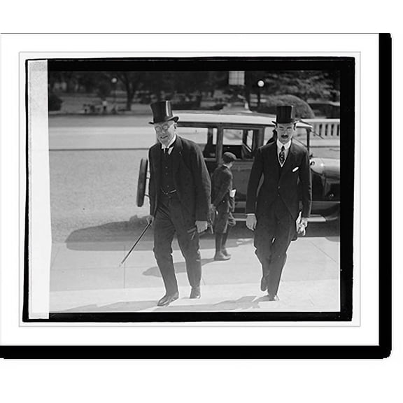 Historic Print, Sir Auckland Geddes and Robt. Craigie, 16" x 20"