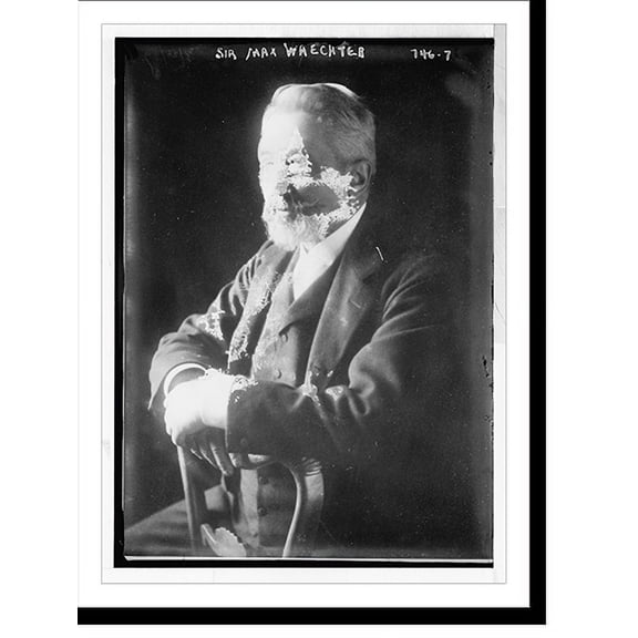 Historic Print, Sir Max Waechter, 16" x 20"
