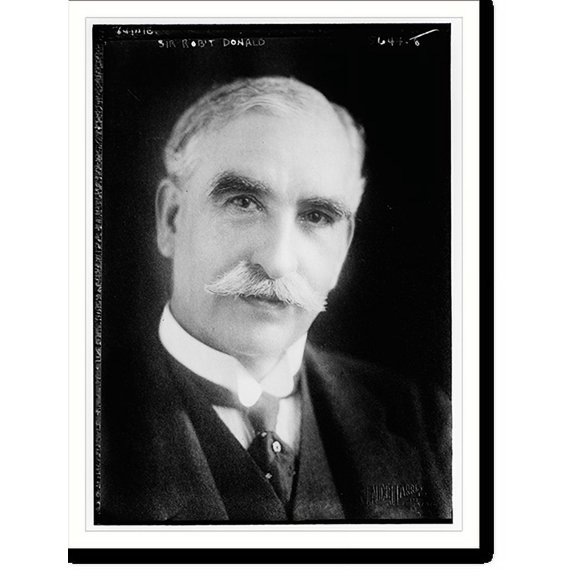 Historic Print, Sir Robt. Donald, 16" x 20"