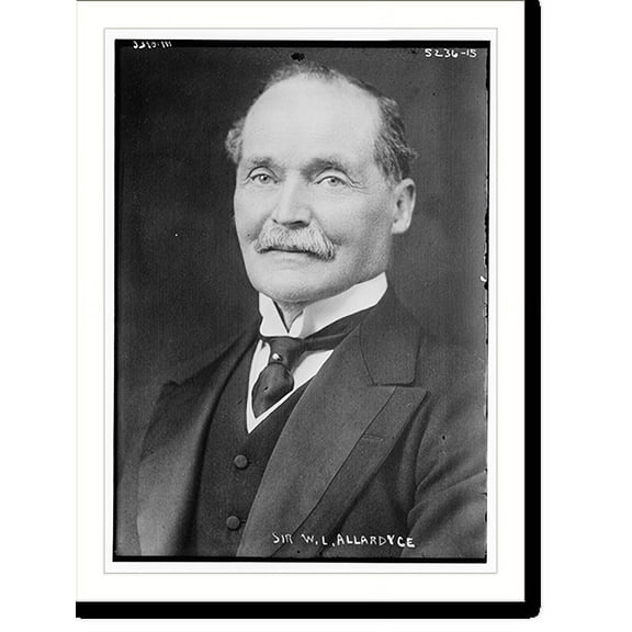 Historic Print, Sir W.L. Allardyce, 16" x 20"