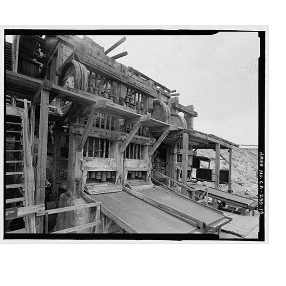 Historic Print, Skidoo Mine, Park Route 38 (Skidoo Road), Death Valley Junction, Inyo County, CA - 16, 18" x 24"