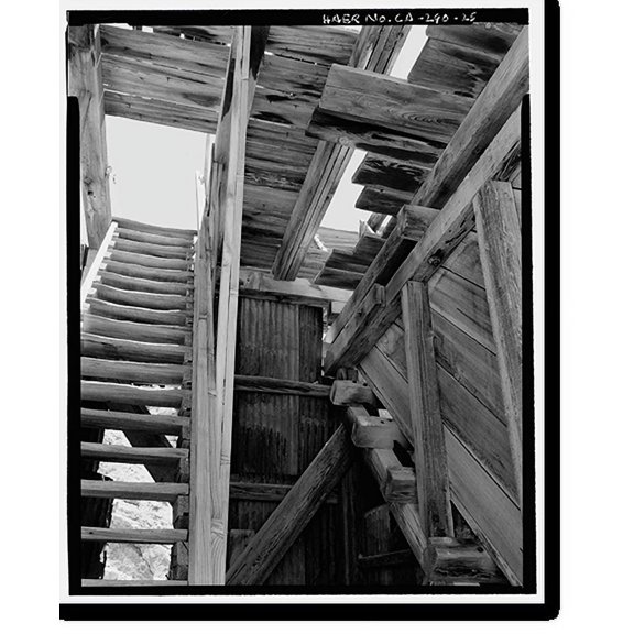 Historic Print, Skidoo Mine, Park Route 38 (Skidoo Road), Death Valley Junction, Inyo County, CA - 25, 16" x 20"