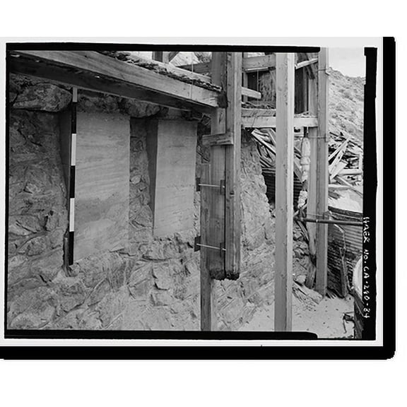 Historic Print, Skidoo Mine, Park Route 38 (Skidoo Road), Death Valley Junction, Inyo County, CA - 34, 18" x 24"