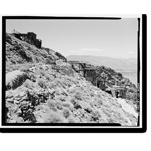 Historic Print, Skidoo Mine, Park Route 38 (Skidoo Road), Death Valley Junction, Inyo County, CA - 8, 16" x 20"