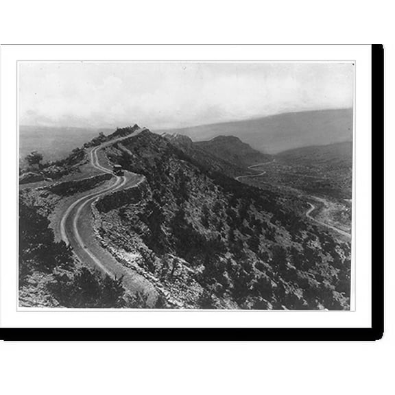 Historic Print, Skyline Drive, Canon City, Colorado, 16" x 20"
