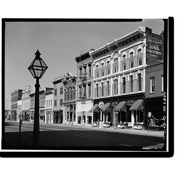 Historic Print, Skyline Urban Renewal Area, Larimer Square, 1400 Block, Larimer Street, Denver, Denver County, CO - 2, 16" x 20"