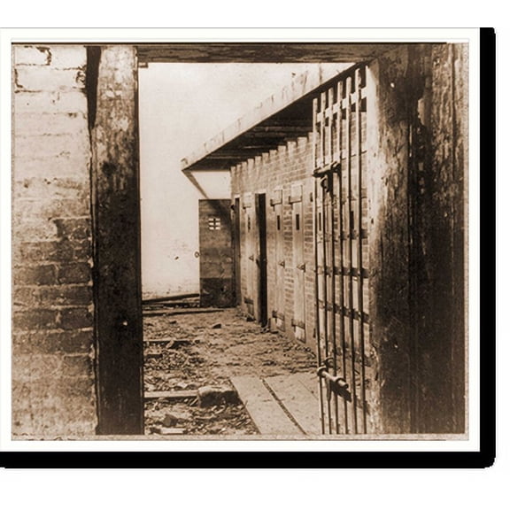 Historic Print, Slave pen Alexandria Va., 18" x 24"