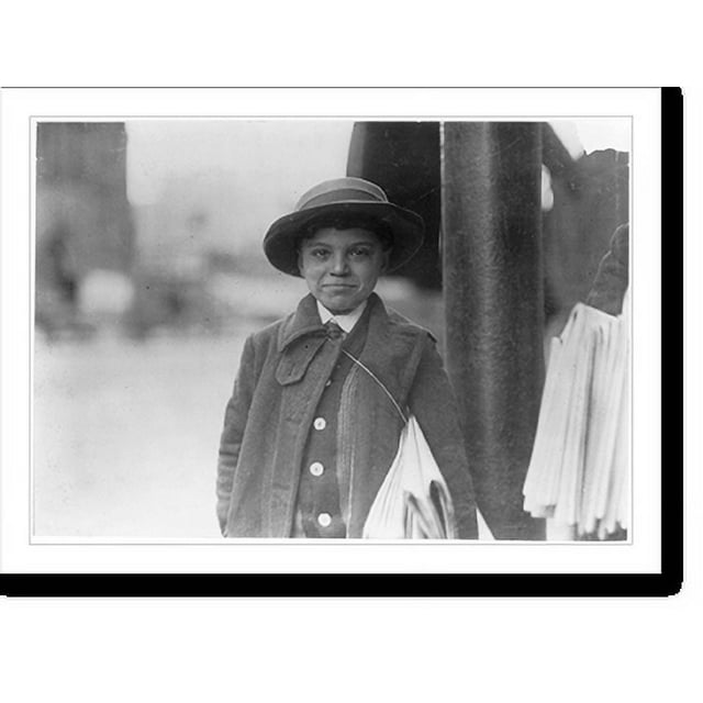 Historic Print, Smallest boy is Max Schwartz (8 yrs. old) and Jacob