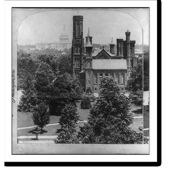 Historic Print, Smithsonian Institute, 18" x 24"
