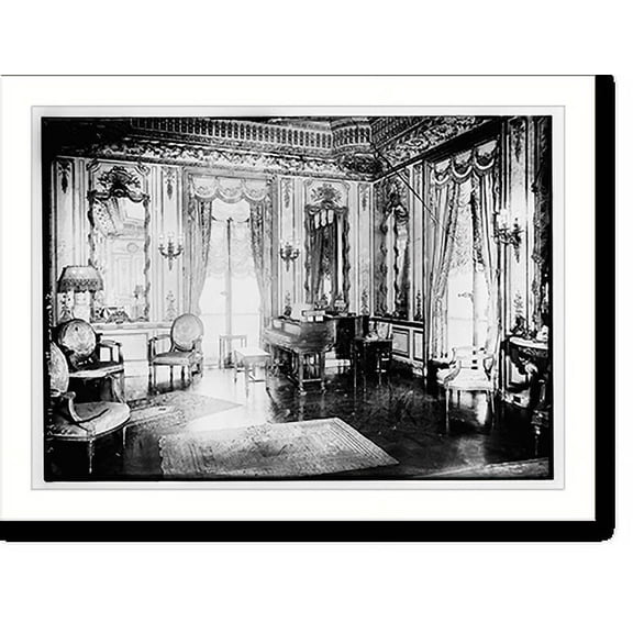 Historic Print, Soloman House interior - 2, 18" x 24"