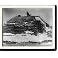 Historic Print, Sour Dough cabin, near Nome, Alaska, 16" x 20