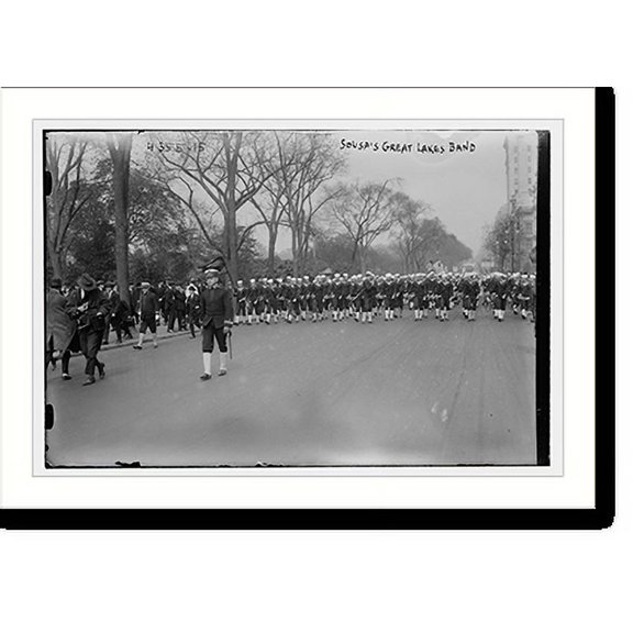 Historic Print, Sousa's Great Lakes Band, 18" x 24"