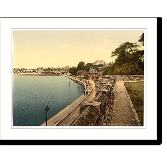 Historic Print, South Shore Southampton England, 16" x 20"