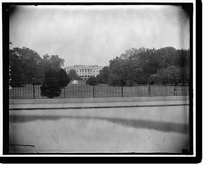 Historic Print, South end of White House, 16" x 20"