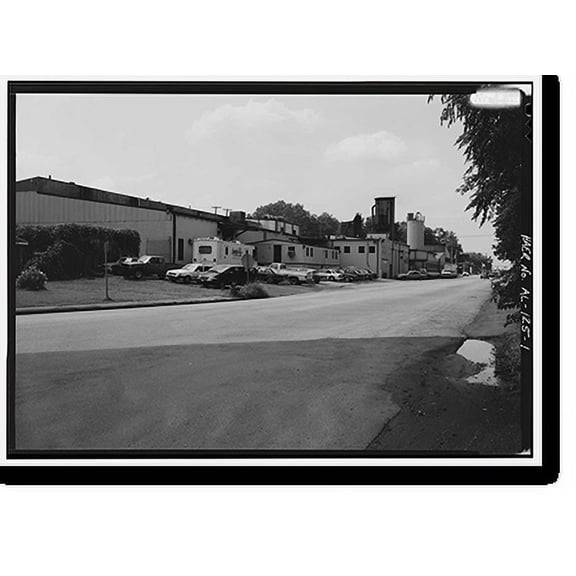 Historic Print, Southern Ductile Casting Company, Bessemer Foundry, 2217 Carolina Avenue, Bessemer, Jefferson County, AL, 18" x 24"