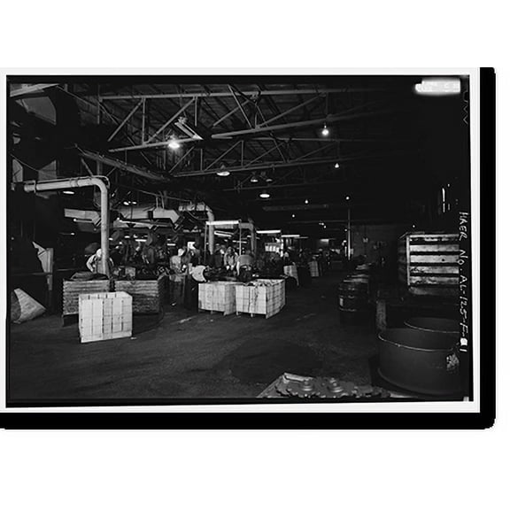 Historic Print, Southern Ductile Casting Company, Grinding & Shipping, 2217 Carolina Avenue, Bessemer, Jefferson County, AL, 16" x 20"