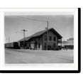 thumbnail image 1 of Historic Print, Southern Pacific Depot, Casa Grande, Arizona, 16" x 20", 1 of 3