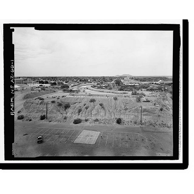 Historic Print, Southern Pacific Railroad Water Settling Reservoir