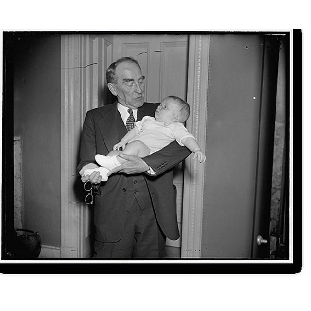 Historic Print, Speaker bestows campaign kiss. Washington, D.C., June