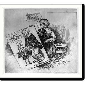Historic Print, Speaking of dictators and autocrats ., 18" x 24"