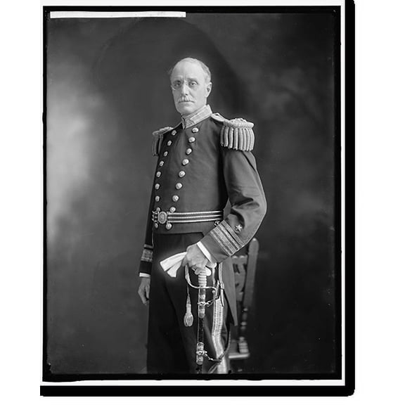 Historic Print, Sperry, Admiral Charles S., 18" x 24"
