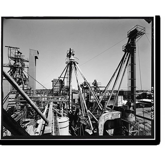 Historic Print, Sperry Corn Elevator Complex, Weber Avenue (North side), West of Edison Street, Stockton, San Joaquin County, CA - 16, 16" x 20"