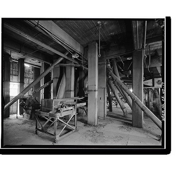 Historic Print, Sperry Corn Elevator Complex, Weber Avenue (North side), West of Edison Street, Stockton, San Joaquin County, CA - 17, 16" x 20"