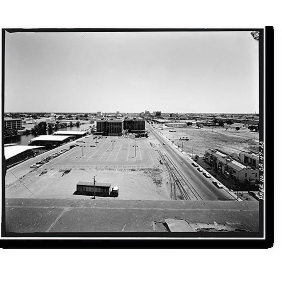Historic Print, Sperry Corn Elevator Complex, Weber Avenue (North side), West of Edison Street, Stockton, San Joaquin County, CA - 23, 16" x 20"