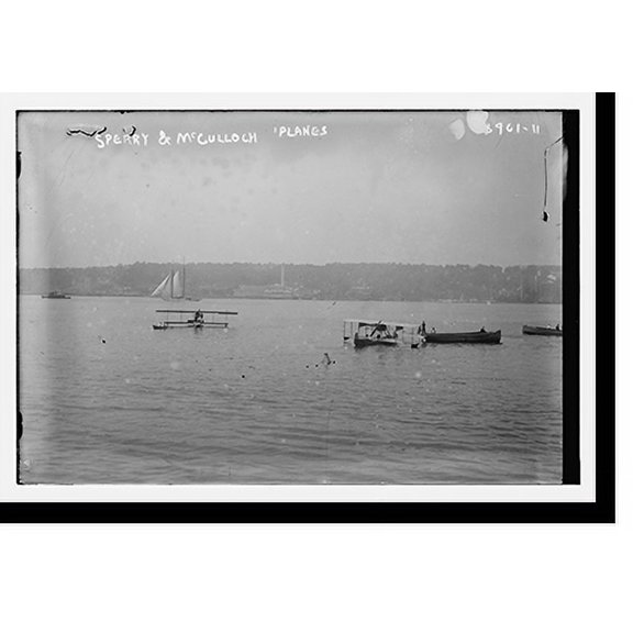 Historic Print, Sperry & McCulloch planes, 18" x 24"