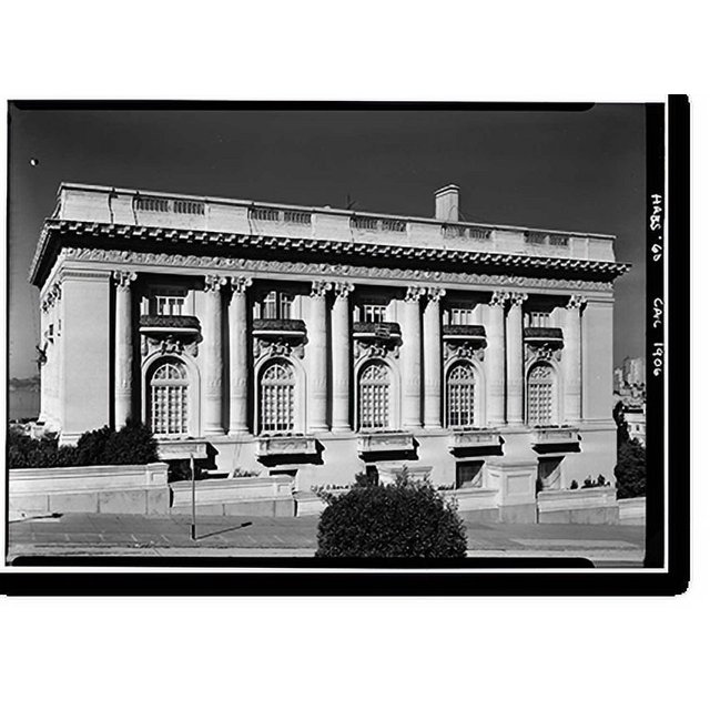 Historic Print, Spreckels Mansion, 2080 Washington Street, San