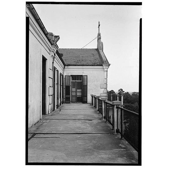 Historic Print, Spring Hill College, Main Building, Old Shell Road, Spring Hill, Mobile County, AL - 14, 16" x 20"