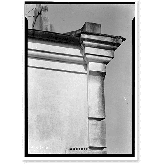 Historic Print, Spring Hill College, Main Building, Old Shell Road, Spring Hill, Mobile County, AL - 15, 16" x 20"