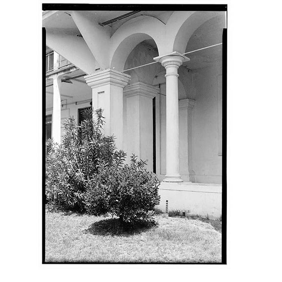 Historic Print, Spring Hill College, Main Building, Old Shell Road, Spring Hill, Mobile County, AL - 19, 16" x 20"