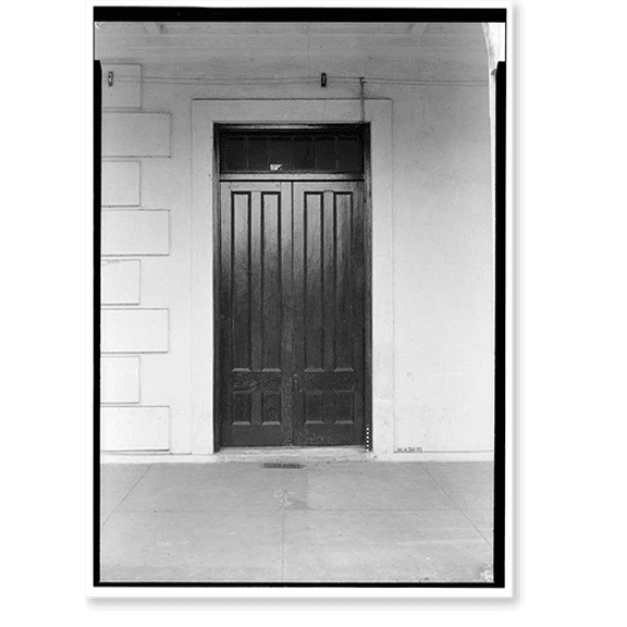 Historic Print, Spring Hill College, Main Building, Old Shell Road, Spring Hill, Mobile County, AL - 23, 16" x 20"