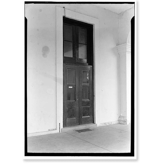 Historic Print, Spring Hill College, Main Building, Old Shell Road, Spring Hill, Mobile County, AL - 25, 16" x 20"