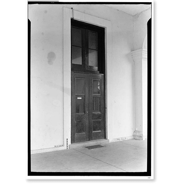 Historic Print, Spring Hill College, Main Building, Old Shell Road