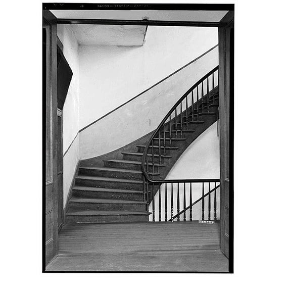 Historic Print, Spring Hill College, Main Building, Old Shell Road, Spring Hill, Mobile County, AL - 32, 16" x 20"