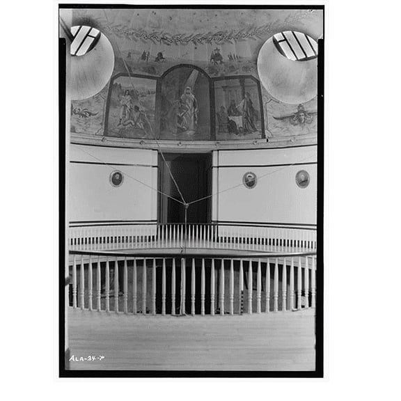 Historic Print, Spring Hill College, Main Building, Old Shell Road, Spring Hill, Mobile County, AL - 37, 16" x 20"