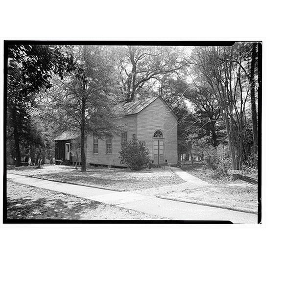 Historic Print, Spring Hill College, Sodality Chapel, Old Shell Road, Spring Hill, Mobile County, AL, 16" x 20"