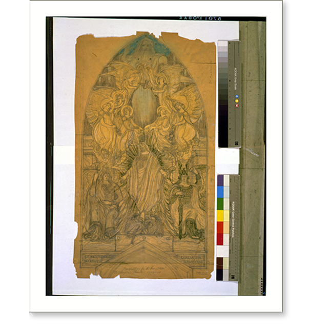 Historic Print, [St. Aloysius Roman Catholic Church (209 West 132nd St