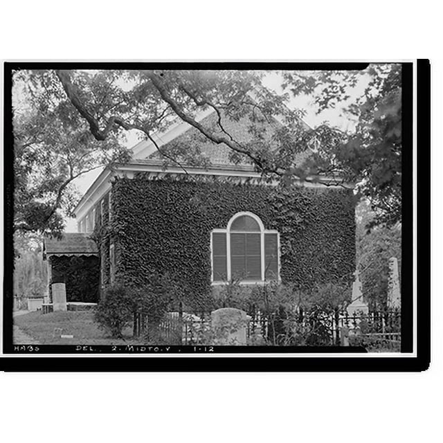 Historic Print, St. Anne's Episcopal Church, Route 896, Middletown