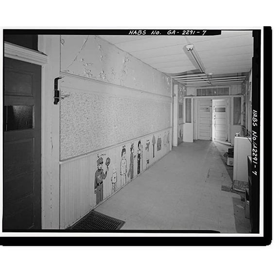 Historic Print, St. Christopher's Normal & Industrial Parish School, 900 Fifth Avenue, Columbus, Muscogee County, GA - 7, 16" x 20"