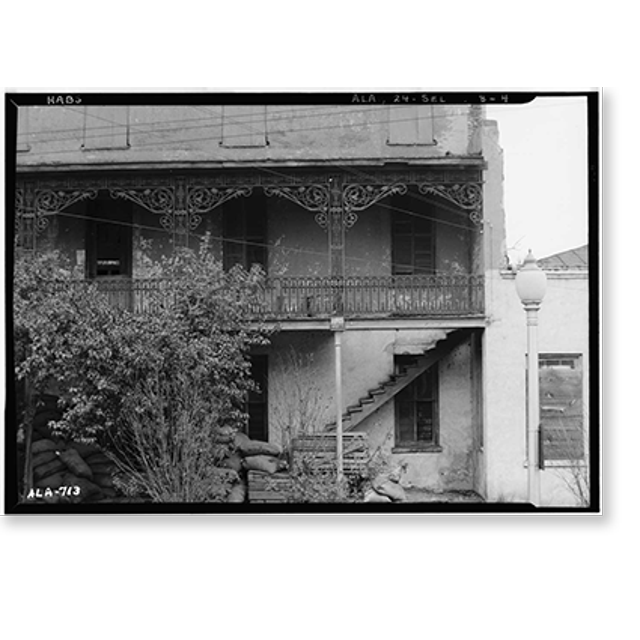 Historic Print, St. James Hotel, 1200 Water Avenue, Selma, Dallas