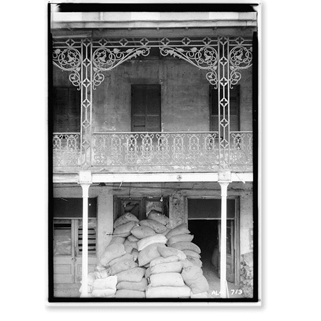 Historic Print, St. James Hotel, 1200 Water Avenue, Selma, Dallas
