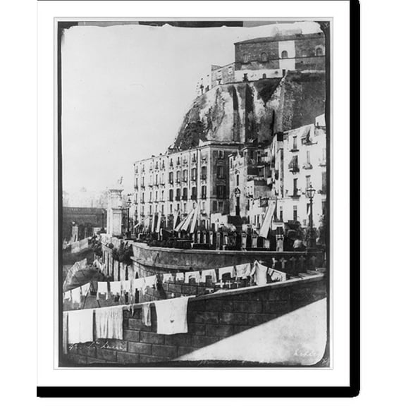 Historic Print, St. Lucia, Naples, 18" x 24"